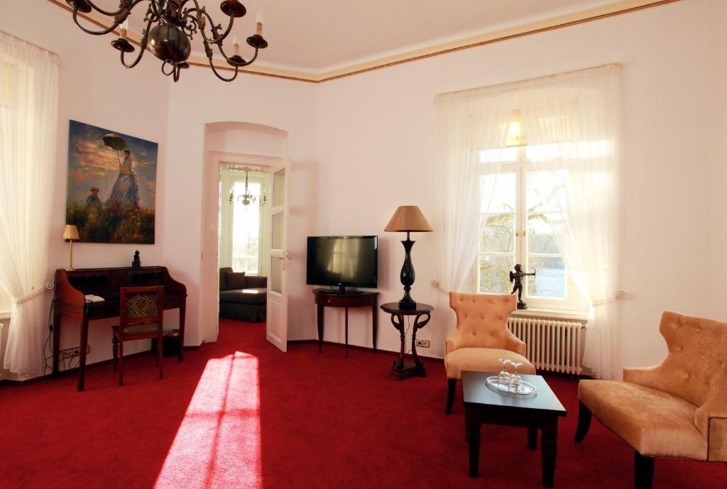 Schloss-Hotel Kittendorf Jurgenstorf Pokoj fotografie
